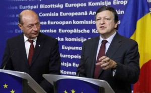 Traian Basescu Jose Manuel Barroso